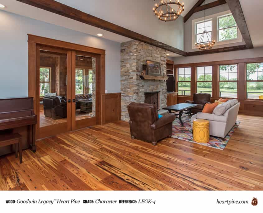 Goodwin Legacy™ Heart Pine GRADE: Character REFERENCE: LEGK-4