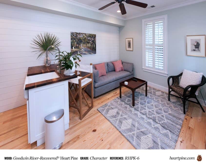 River-Recovered Heart Pine