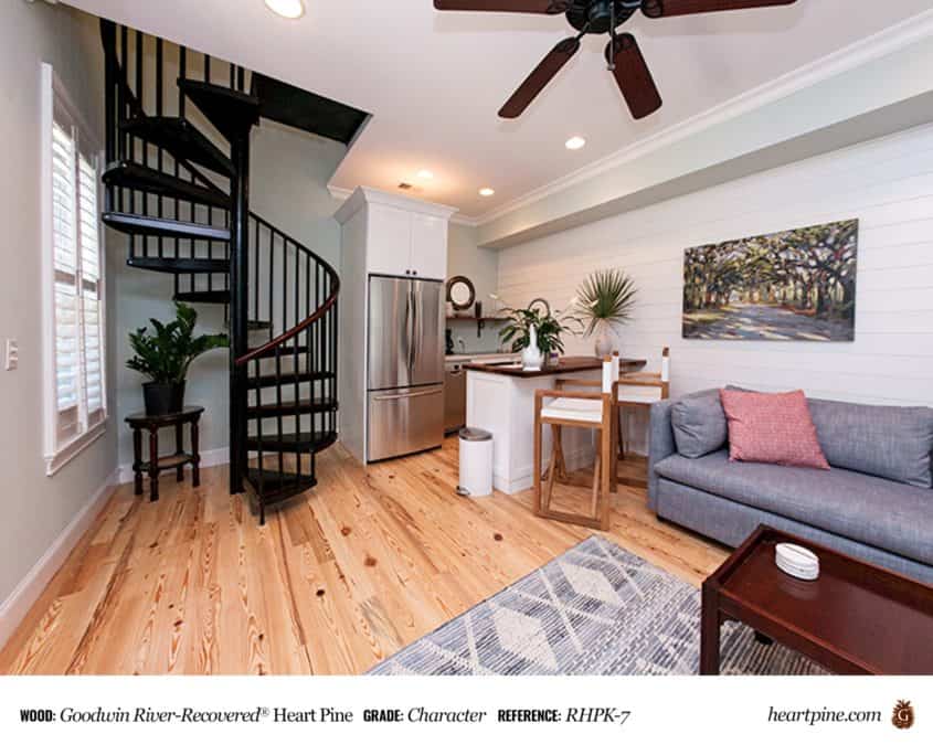 River-Recovered Heart Pine