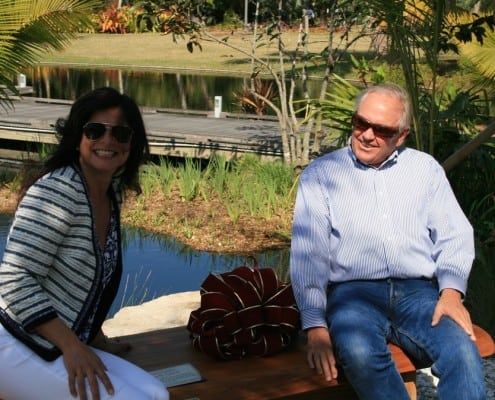 Naples Botanical Gardens – Handmade Bench Dedication 12