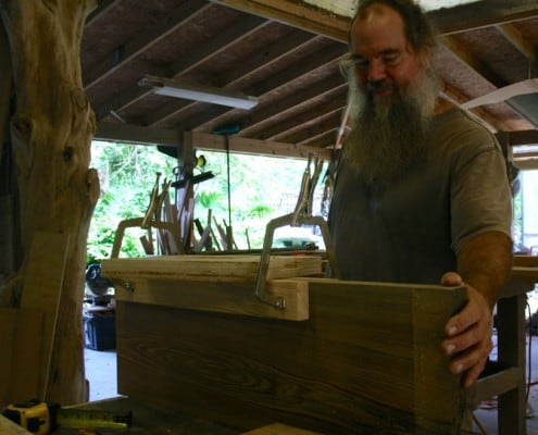 Admiring the Work of a Craftsman Using Goodwin Wood Admiring the Work of a Craftsman Using Goodwin Wood 2