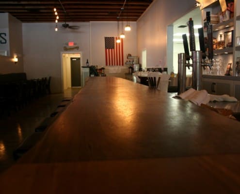 The Local Public House: River-Recovered Heart Cypress Bar Tops make an Impression 18