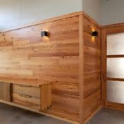 Using Antique Wood to Warm Up a Contemporary Space 1