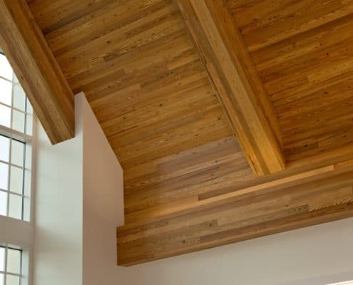 Sustainable, River-Recovered® Heart Pine 5