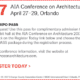 2017 American Institute of Architects (AIA) Conference