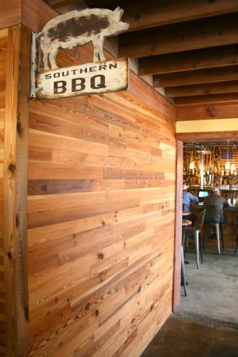 River-Recovered® Heart Pine Adds Southern Charm to Popular BBQ Restaurant 9