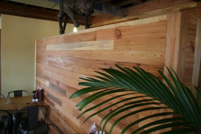 River-Recovered® Heart Pine Adds Southern Charm to Popular BBQ Restaurant 6