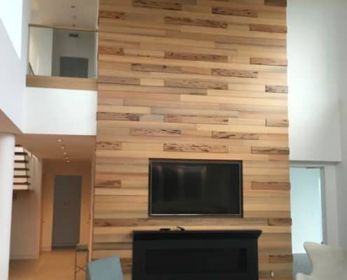 River-Recovered® Heart Pine and Heart Cypress Add Contemporary Grace and Elegance to High End Home