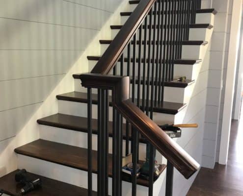 Incorporating Multiple Antique Wood Products to Achieve a Unique, Modern Look