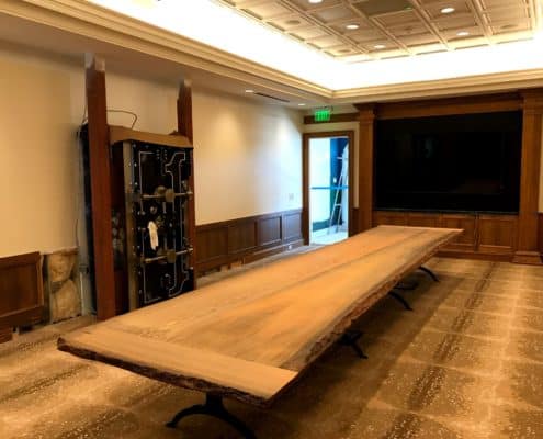 One-of-a Kind River-Recovered® Heart Cypress Table One-of-a Kind River-Recovered® Heart Cypress Table