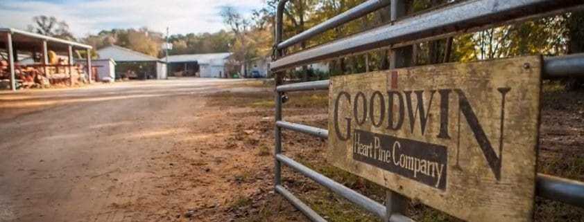 Legacy Select Heartpine Being Milled for an Adaptive Reuse Project