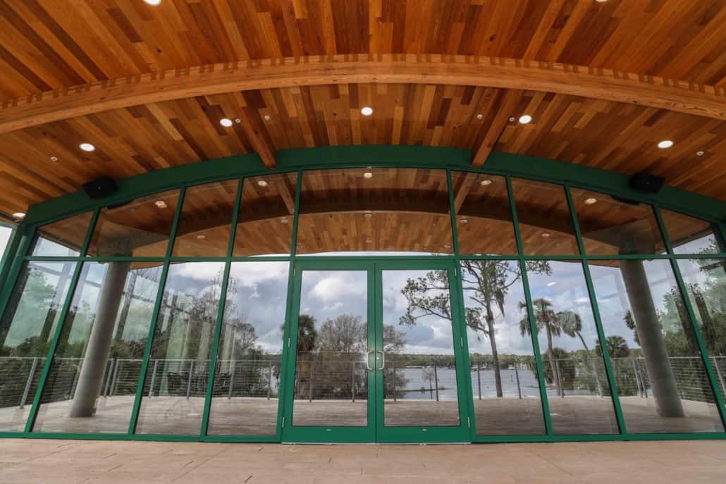 New Sandra Stetson Aquatic Center Features Contemporary Use of Antique Heart Cypress