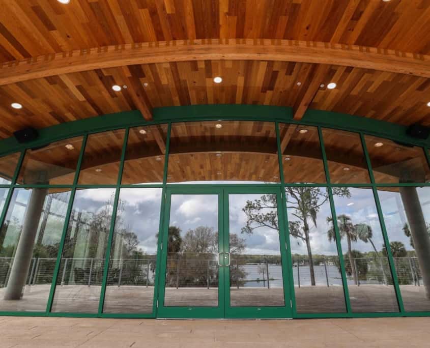 New Sandra Stetson Aquatic Center Features Contemporary Use of Antique Heart Cypress