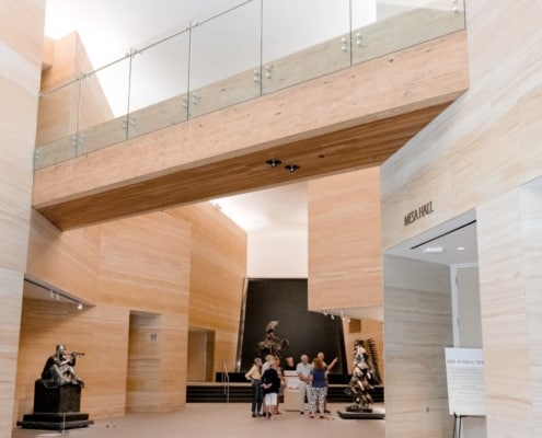 The James Museum of Western & Wildlife Art and Legacy Vertical Heart Pine