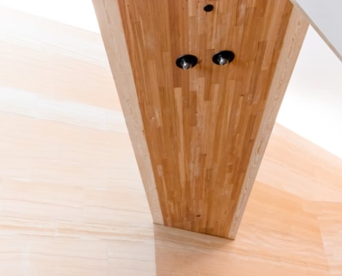 The James Museum of Western & Wildlife Art and Legacy Vertical Heart Pine