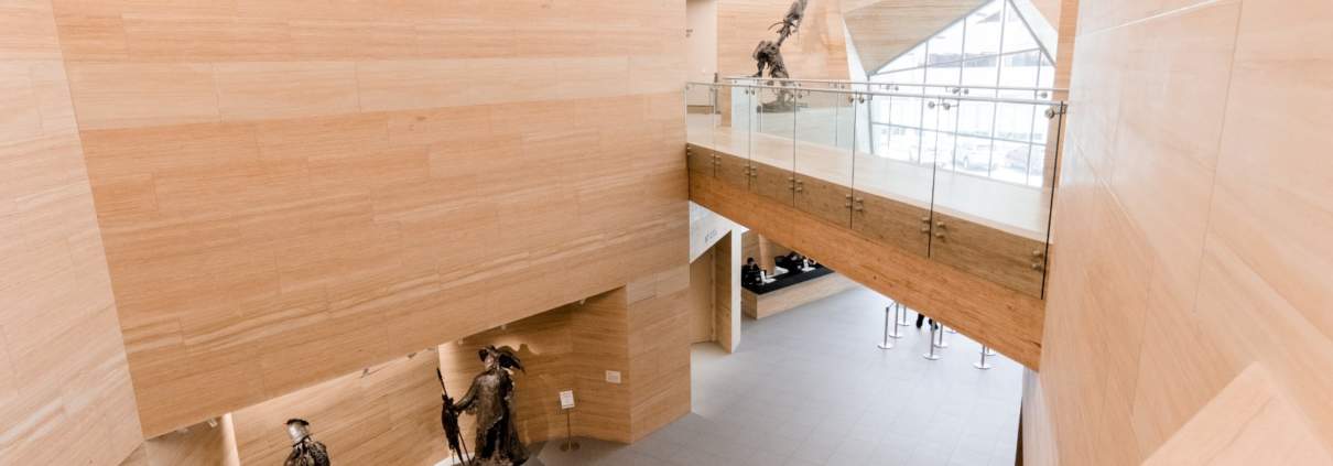 The James Museum of Western & Wildlife Art and Legacy Vertical Heart Pine