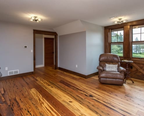 Building Reclaimed Heart Pine