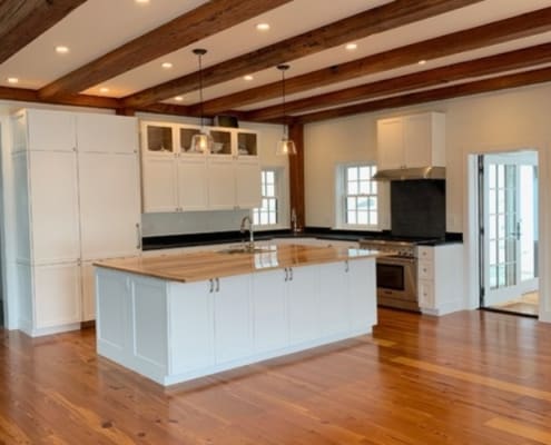 Precision Engineered Heart Pine and Concrete Slabs