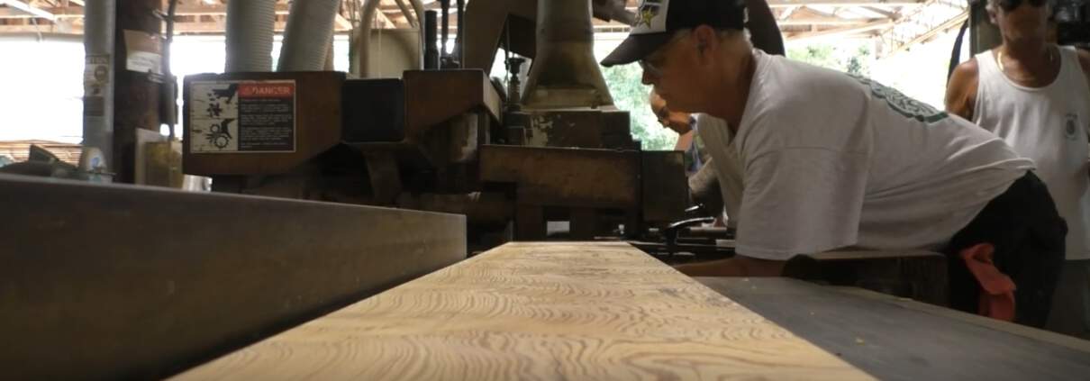 Antique Curly Heart Pine - The Rarest of Rare