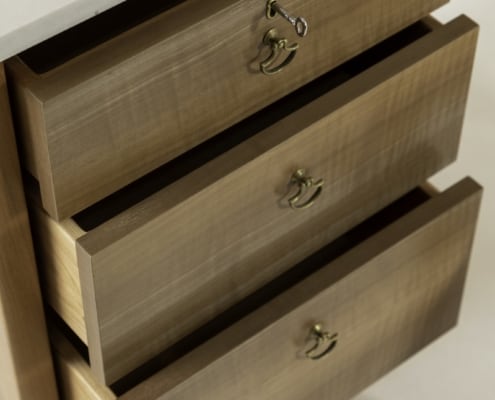 Wild Black Cherry Adds Style and Charm to Handcrafted Vanity