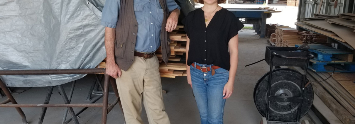 A Goodwin visit with Melissa Wylie of the Florida Trust for Historic Preservation