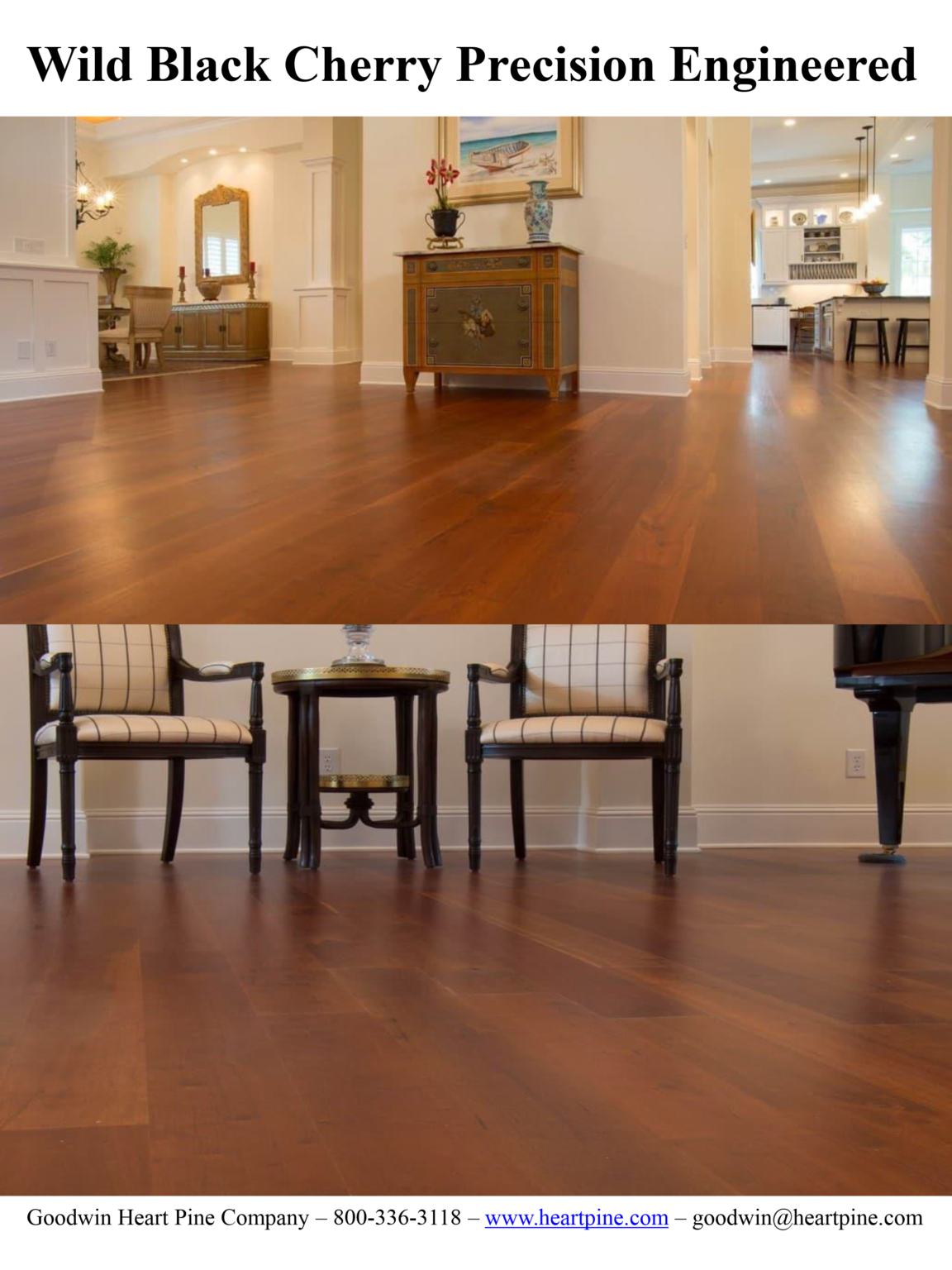 Album Antique Renaissance Hardwoods Wild Black Cherry Precision Engineered