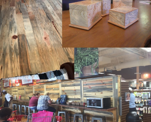 Album Antique Renaissance Hardwoods River-Recovered Long Leaf Blue Sap Stain