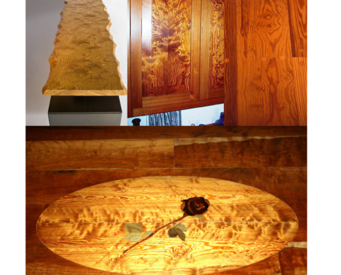 Album River-Recovered Curly Antique Heart Pine