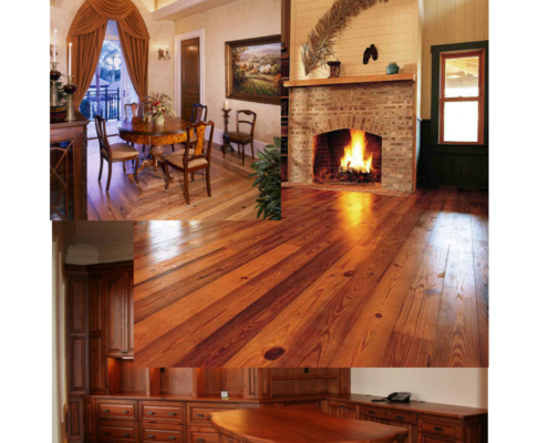 Album River-Recovered Midnight Antique Heart Pine