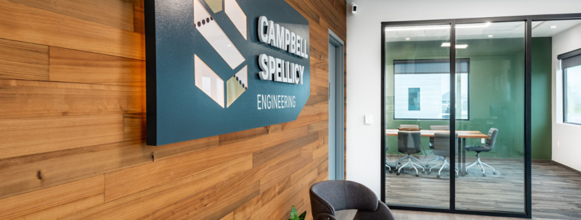 Campbell Spellicy Engineering, Inc Accent Wall