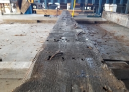 Heart Pine Naily Beam