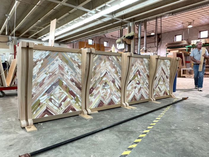 Hand Painted Cypress Bar