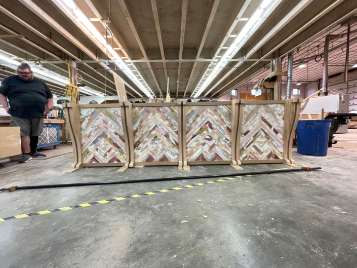 Hand Painted Cypress Bar