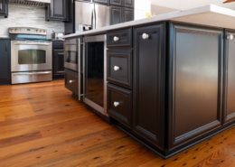 Home with Heart Pine Naily Floor and Beams