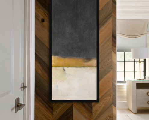 Sinker Cypress Feature Wall